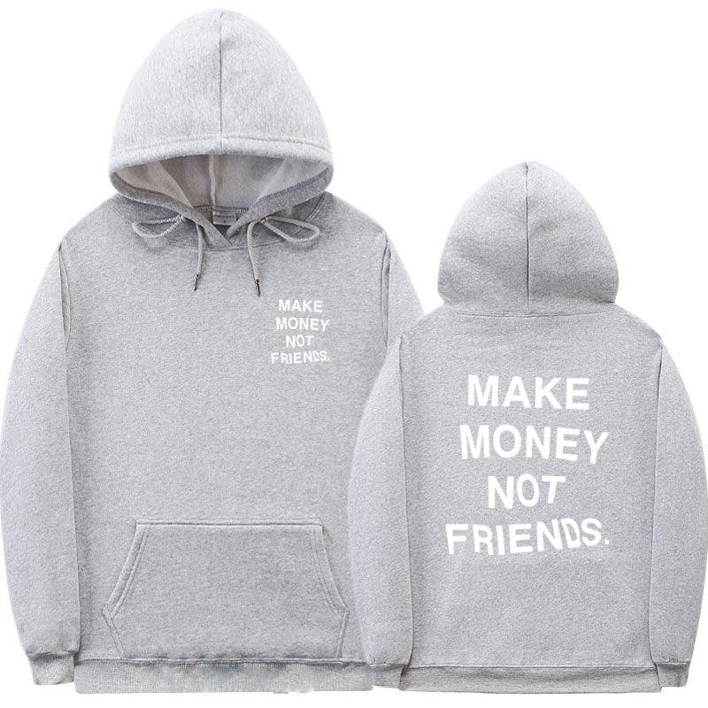 Hooded Sweater For Men And Women Fall Winter Fleece Sweatshirt Jacket - melvincucci