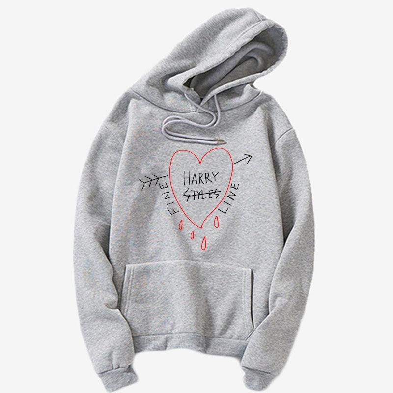 Hoodie Ladies Harajuku Sweatshirt Men's and Women's Sweatshirt - melvincucci