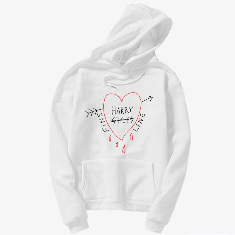 Hoodie Ladies Harajuku Sweatshirt Men's and Women's Sweatshirt - melvincucci