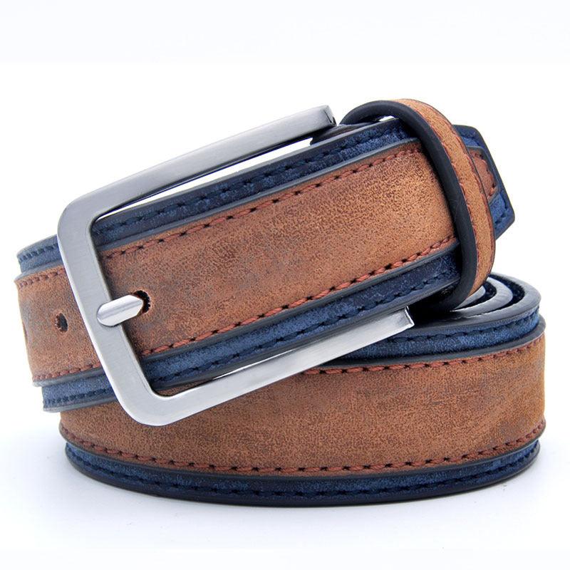 Hot Sale Fashion Casual Belt PU Jeans For Men - melvincucci