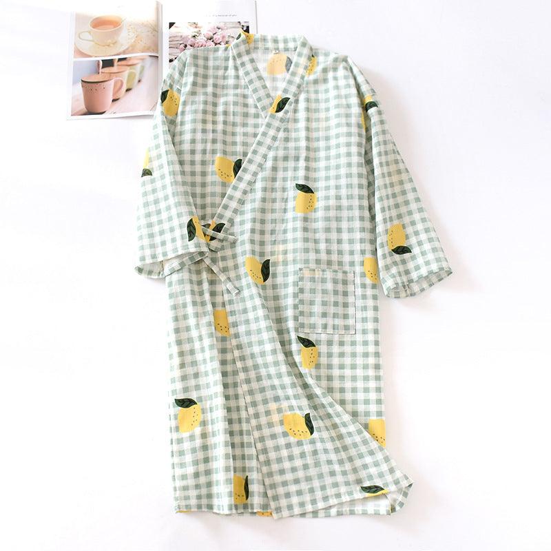 Household gauze bathrobe - melvincucci