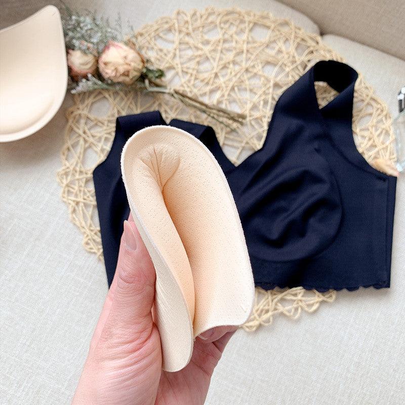 Ice silk gathered sexy lace underwear women - melvincucci