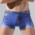 Imitation Denim Men Inner Pants Pure Cotton - melvincucci