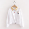 Irregular long sleeve T-shirt women - melvincucci