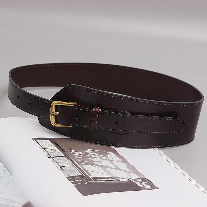 Irregular Women Leather All Match Belt Fashion - melvincucci
