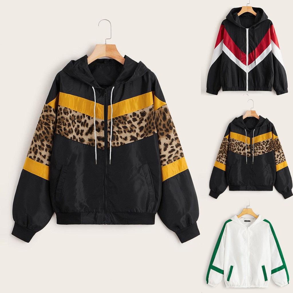 Jacket For Women Windbreaker Long Sleeve Women Jacket - melvincucci