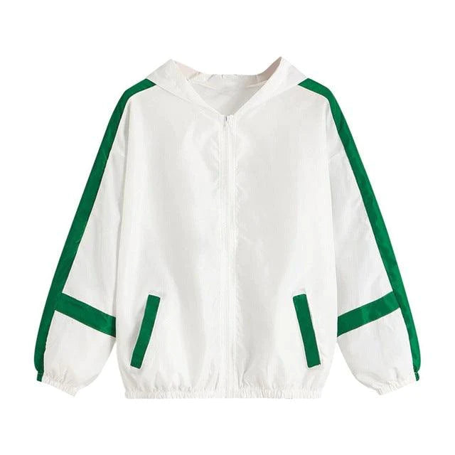 Jacket For Women Windbreaker Long Sleeve Women Jacket - melvincucci