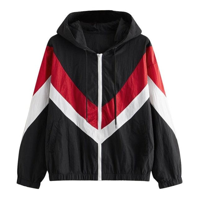 Jacket For Women Windbreaker Long Sleeve Women Jacket - melvincucci