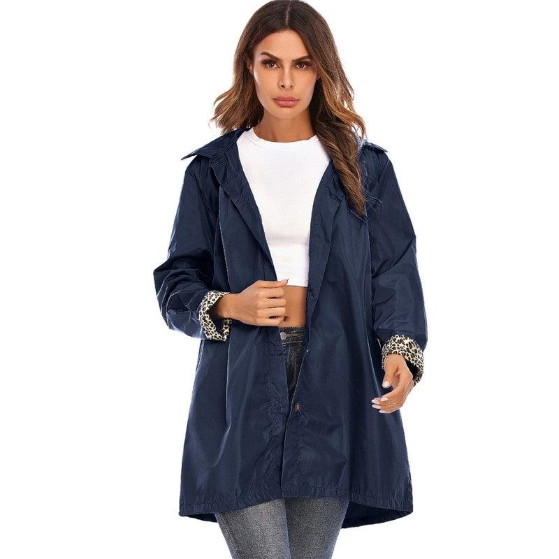 Jacket Solid Flowers Coats Big For women Trench Coat Puffy - melvincucci