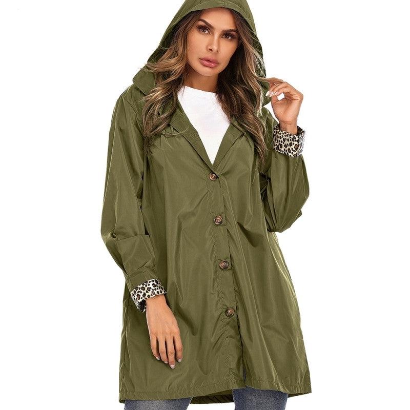 Jacket Solid Flowers Coats Big For women Trench Coat Puffy - melvincucci
