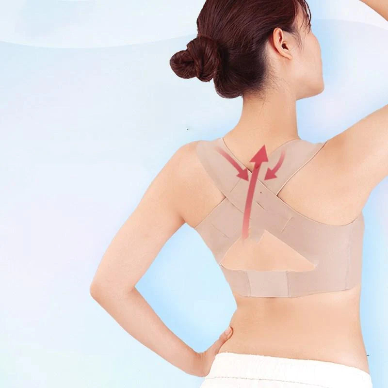 Japan imported ultra-thin invisible anti-hunchback braces adult women's underwear correction braces wear male posture correction belts - melvincucci