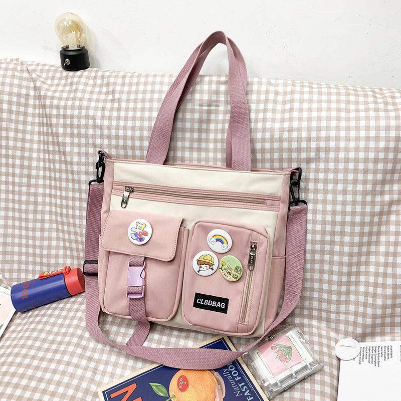 Japan Style Kawaii Women Shoulder Bags Waterproof Nylon - melvincucci