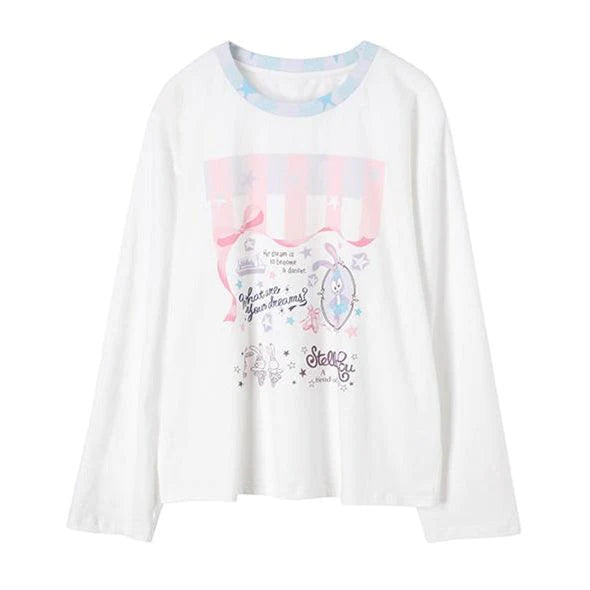 Japanese long-sleeved t-shirt women - melvincucci
