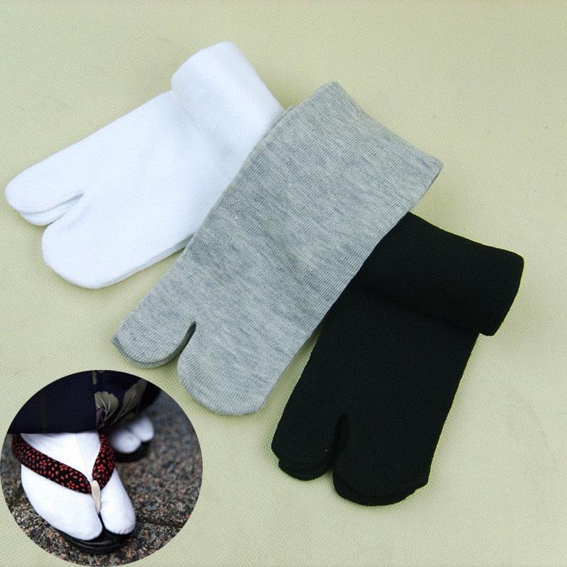 Japanese men's socks, women's socks, two toe socks, toe socks, wooden socks - melvincucci