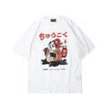 Japanese panda print T-shirt men and women - melvincucci