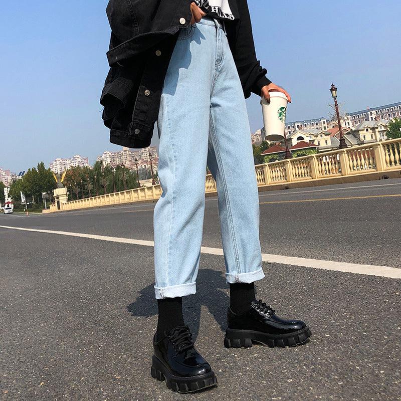Jeans women wide leg pants women pants - melvincucci