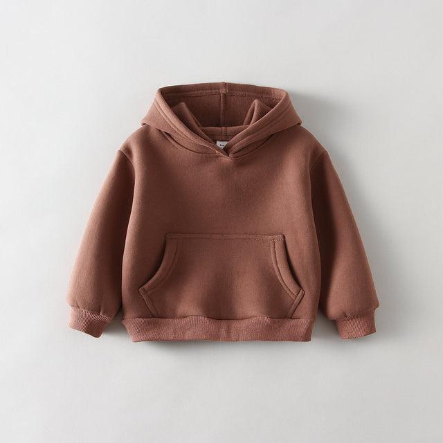 Kids Sweaters Hoodies Thicken Fashion Winter Autumn Girl - melvincucci