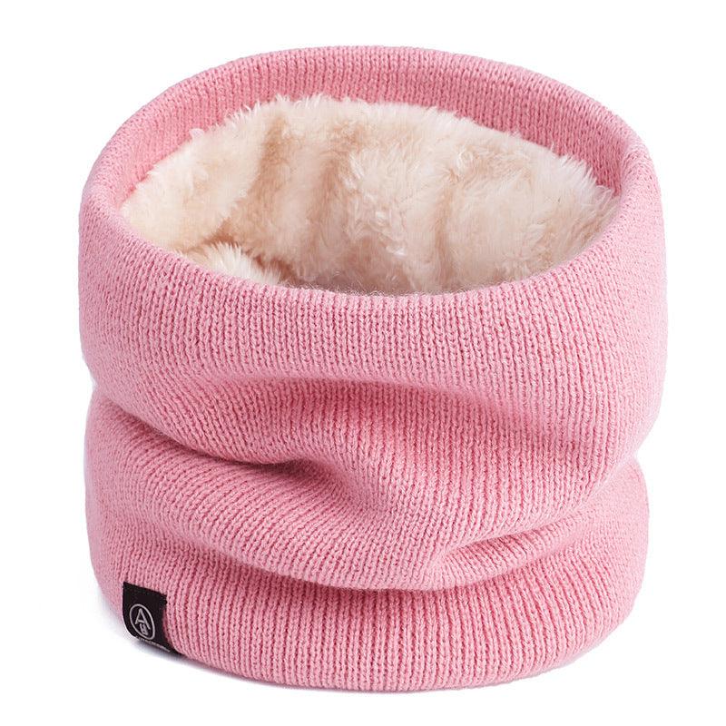 Knitted Wool Scarf Plain Weave Men's And Women's Warm Jacket Scarf - melvincucci