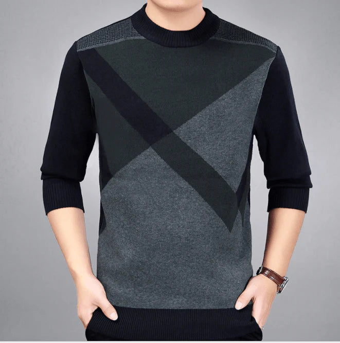 Knitwear casual sweater thickened long sleeve sweater - melvincucci