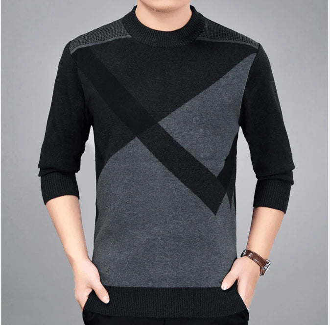 Knitwear casual sweater thickened long sleeve sweater - melvincucci