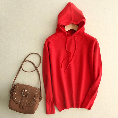 Knitwear Hoodie Loose Base Oversized Jacket - melvincucci