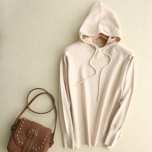 Knitwear Hoodie Loose Base Oversized Jacket - melvincucci