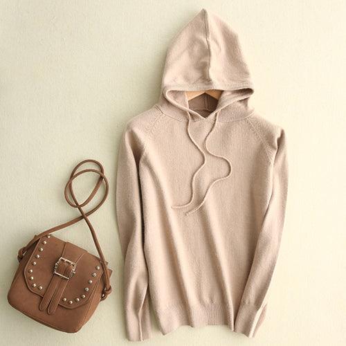 Knitwear Hoodie Loose Base Oversized Jacket - melvincucci