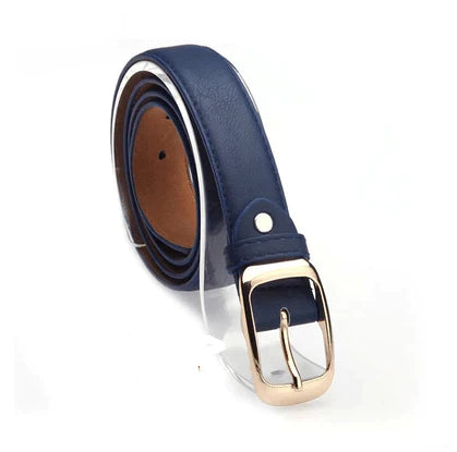 Korean women's casual versatile belts Women's Japanese buckle waistband Fashion trend versatile decorative belt - melvincucci