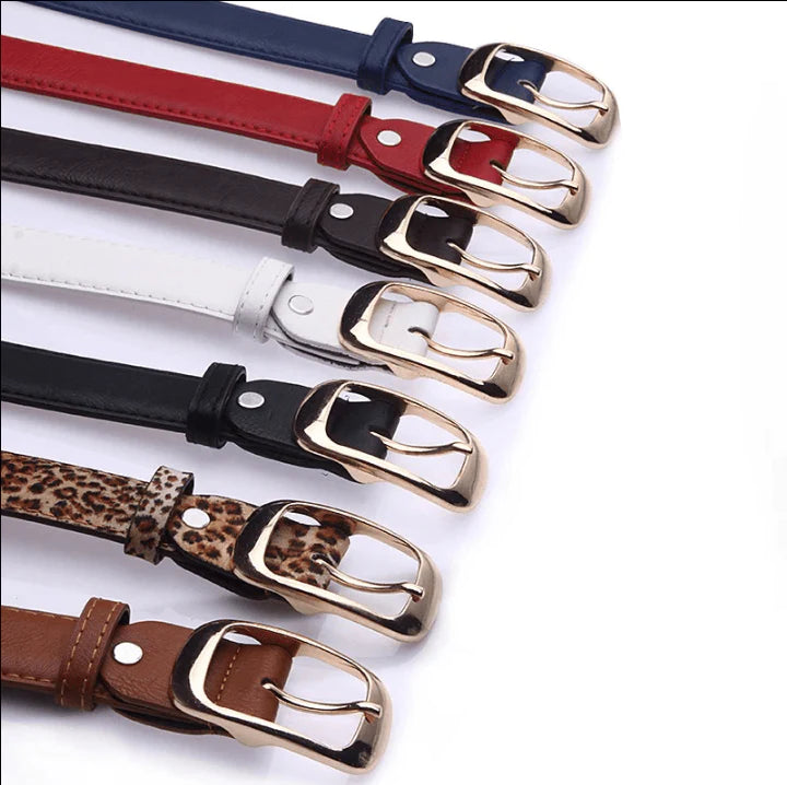 Korean women's casual versatile belts Women's Japanese buckle waistband Fashion trend versatile decorative belt - melvincucci