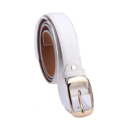 Korean women's casual versatile belts Women's Japanese buckle waistband Fashion trend versatile decorative belt - melvincucci