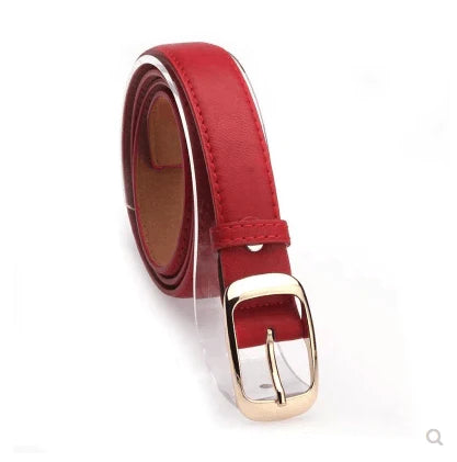Korean women's casual versatile belts Women's Japanese buckle waistband Fashion trend versatile decorative belt - melvincucci