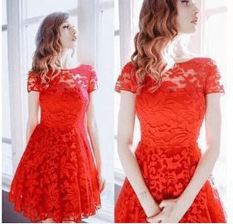Lace Dress Women - melvincucci