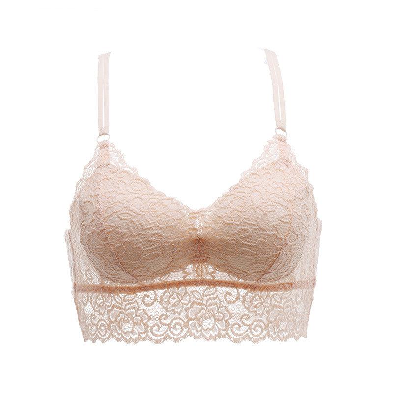 Lace underwear women without steel ring - melvincucci
