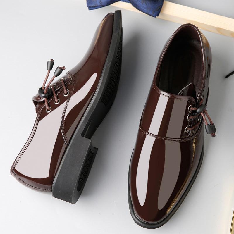 Lace-Up Leather Shoes Men Business Casual Shoes Men - melvincucci
