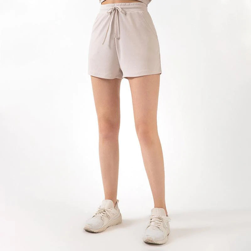 Lace Wide Loose Shorts Women HipsRunning Sports Fitness Fashion Casual Yoga Shorts - melvincucci