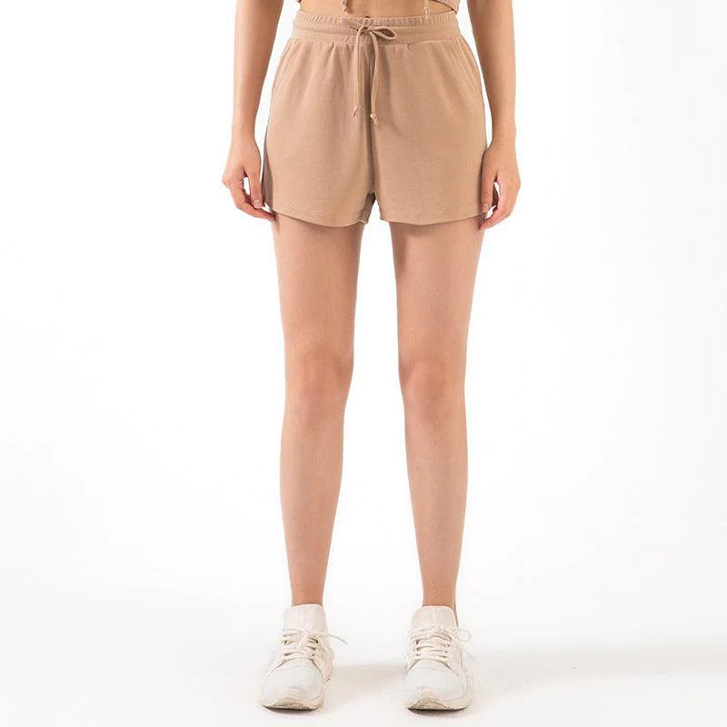 Lace Wide Loose Shorts Women HipsRunning Sports Fitness Fashion Casual Yoga Shorts - melvincucci