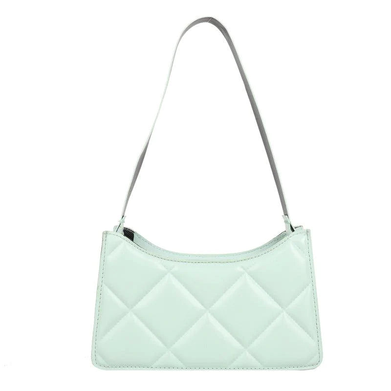 Ladies Bags Shoulder Underarm Bags Diagonal Bags Lingge Casual Small Square Bags - melvincucci