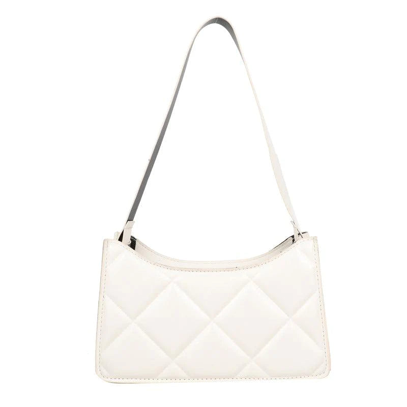 Ladies Bags Shoulder Underarm Bags Diagonal Bags Lingge Casual Small Square Bags - melvincucci