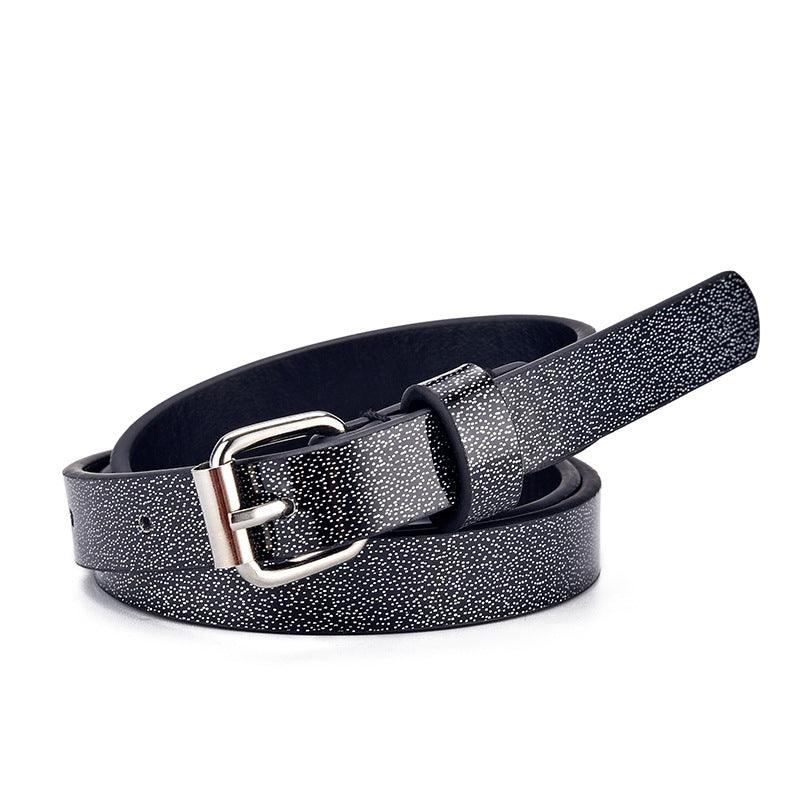 Ladies Kids Belts Heart Glitter  Jeans Cropped - melvincucci