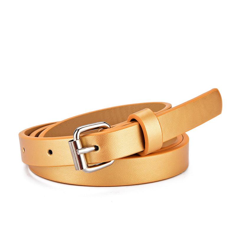 Ladies Kids Belts Heart Glitter  Jeans Cropped - melvincucci
