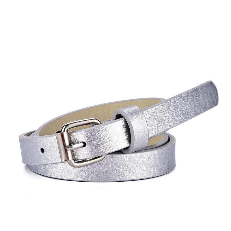 Ladies Kids Belts Heart Glitter  Jeans Cropped - melvincucci
