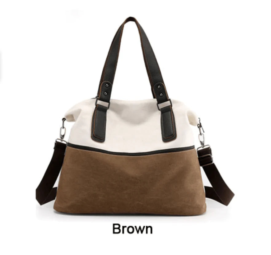 Ladies Shoulder Bag Shopper Handbag Large Bags for Women Bags Casual Canvas Messenger Purse Hobo Bags Women Bag Female Tote - melvincucci