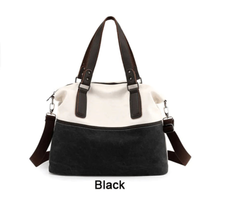 Ladies Shoulder Bag Shopper Handbag Large Bags for Women Bags Casual Canvas Messenger Purse Hobo Bags Women Bag Female Tote - melvincucci