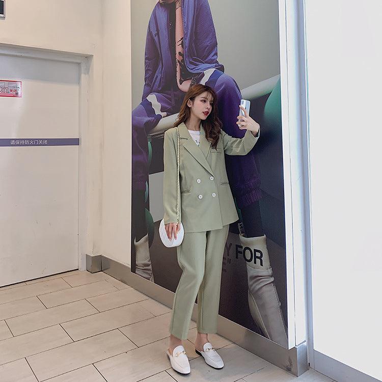 Ladies Vintage Autumn Pant Suit - melvincucci