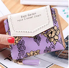 Ladies wallet women long tassel zipper bag - melvincucci