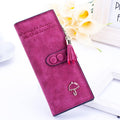 Lady's umbrella purse women long zipper wallets Korean plate handbag Taobao fast selling sanding Wallet - melvincucci