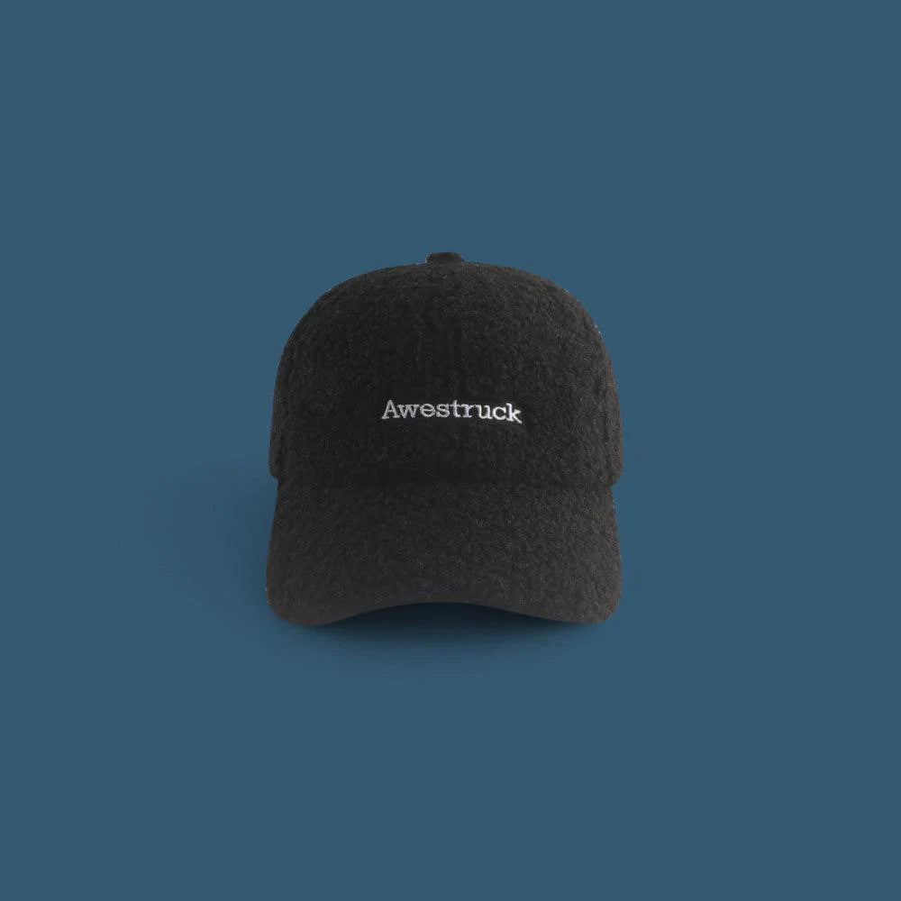 Lamb Wool Alphabet Plush Hat For Men And Women - melvincucci