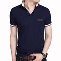 Lapel short sleeve T-shirt men - melvincucci