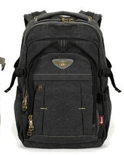 Large Capacity Men And Women Backpack Travel Bag Canvas Bag - melvincucci