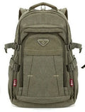 Large Capacity Men And Women Backpack Travel Bag Canvas Bag - melvincucci